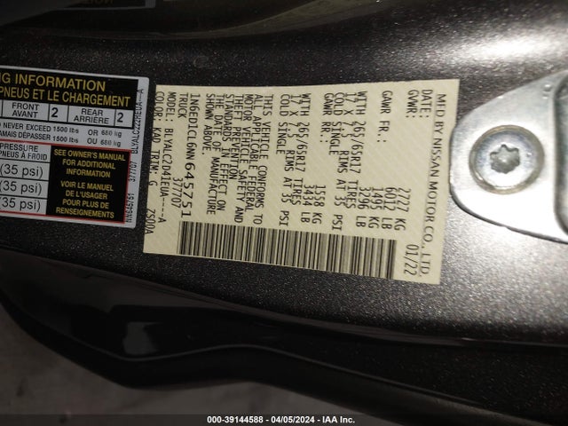 Nissan Frontier King Cab Sv 4x2 2022 1N6ED1CL6NN645751 Image 9