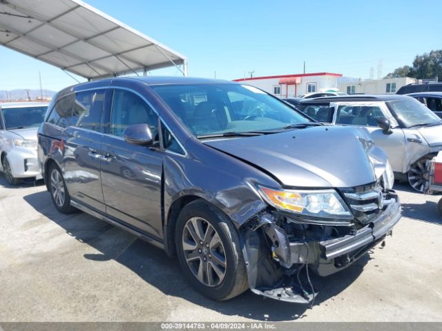 2016 Honda Odyssey Touring/touring Elite მანქანა იყიდება აუქციონზე, vin: 5FNRL5H97GB008381, აუქციონის ნომერი: 39144783