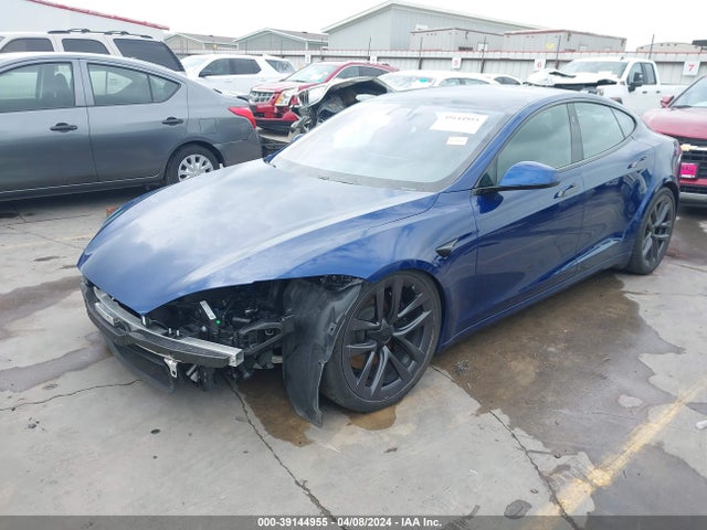 Tesla Model S Plaid Tri Motor All-wheel Drive 2021 5YJSA1E63MF439435 Image 2