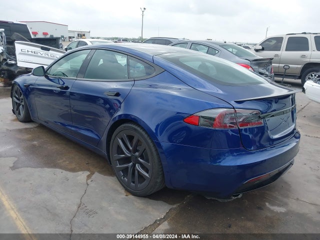 Tesla Model S Plaid Tri Motor All-wheel Drive 2021 5YJSA1E63MF439435 Image 3