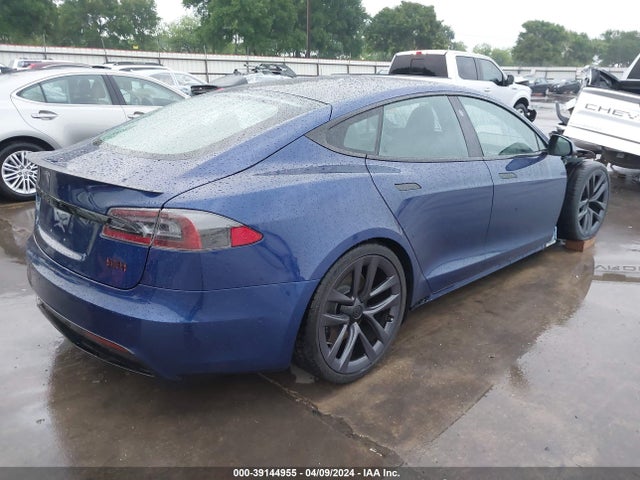 Tesla Model S Plaid Tri Motor All-wheel Drive 2021 5YJSA1E63MF439435 Image 4