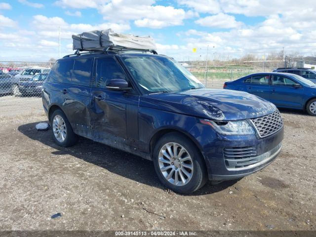 Продаж на аукціоні авто 2018 Land Rover Range Rover 3.0l V6 Turbocharged Diesel Hse Td6, vin: SALGS2RK2JA513666, номер лоту: 39145113