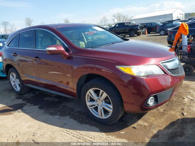Auction sale of the 2013 Acura Rdx, vin: 5J8TB3H52DL016912, lot number: 39145302