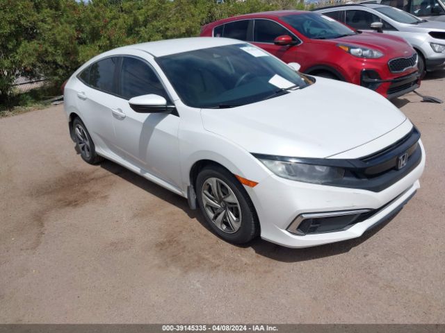 Auction sale of the 2019 Honda Civic Lx, vin: 19XFC2F6XKE050553, lot number: 39145335