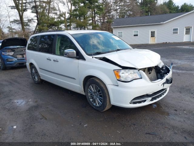 2014 Chrysler Town & Country Touring-l მანქანა იყიდება აუქციონზე, vin: 2C4RC1CG0ER257461, აუქციონის ნომერი: 39145989