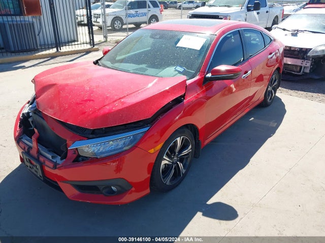 Honda Civic Touring 2017 2HGFC1F92HH634867 Image 2
