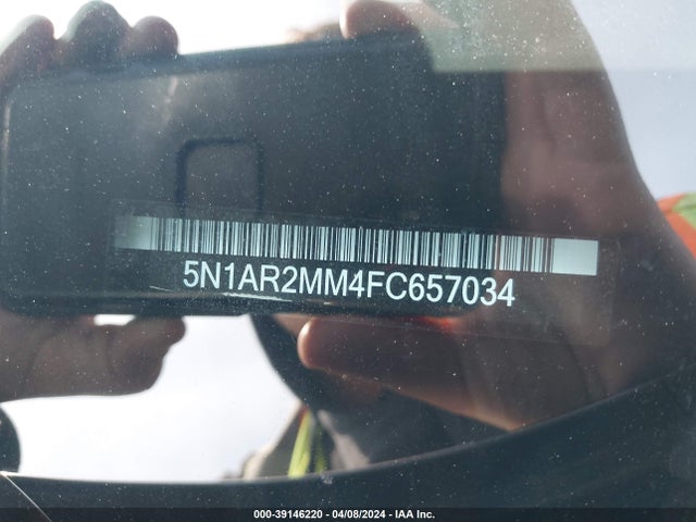 Nissan Pathfinder Sv 2015 5N1AR2MM4FC657034 Image 9