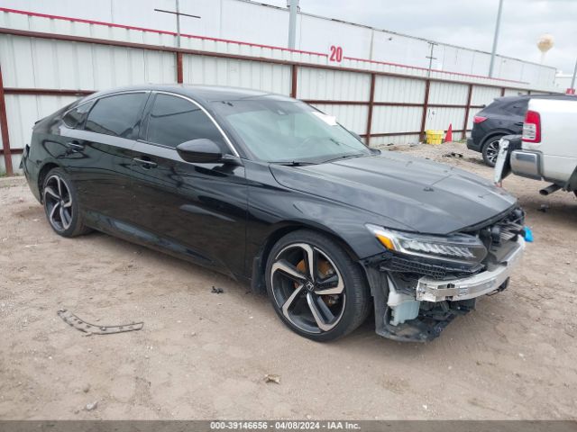 39146656 :رقم المزاد ، 1HGCV1F48MA112013 vin ، 2021 Honda Accord Sport Special Edition مزاد بيع