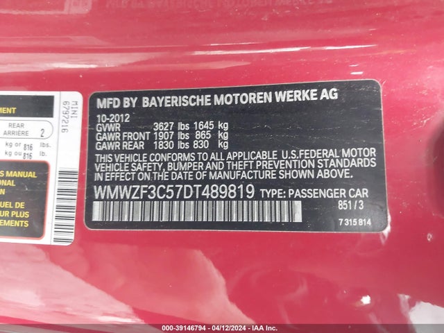 2013 MINI CLUBMAN WMWZF3C57DT489819 Photo 8