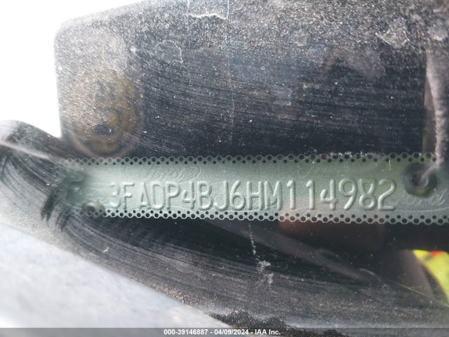 Ford FIESTA SE 2017 3FADP4BJ6HM114982 Image 9