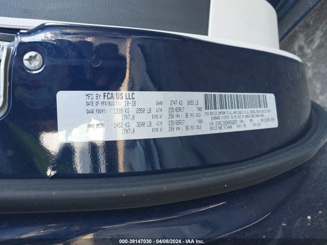 2C4RC1BG5KR566937 Chrysler Pacifica Touring L