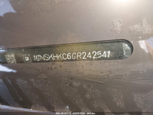 Chevrolet Suburban Lt 2016 1GNSKHKC6GR242541 Image 9