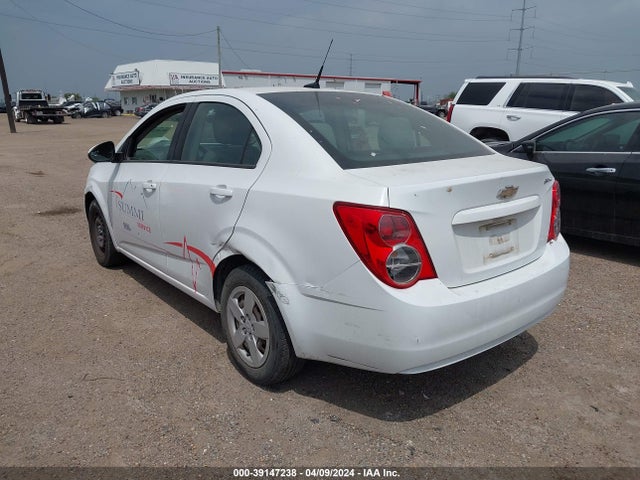 Chevrolet Sonic Ls Auto 2014 1G1JA5SH4E4228609 Image 3