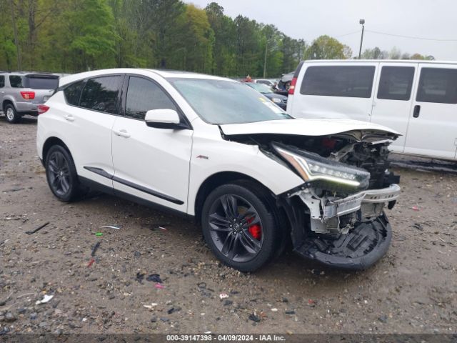 2019 Acura Rdx A-spec Package მანქანა იყიდება აუქციონზე, vin: 5J8TC2H65KL005870, აუქციონის ნომერი: 39147398