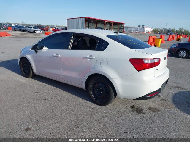 KIA RIO LX 2014 KNADM4A39E6360620 Image 3