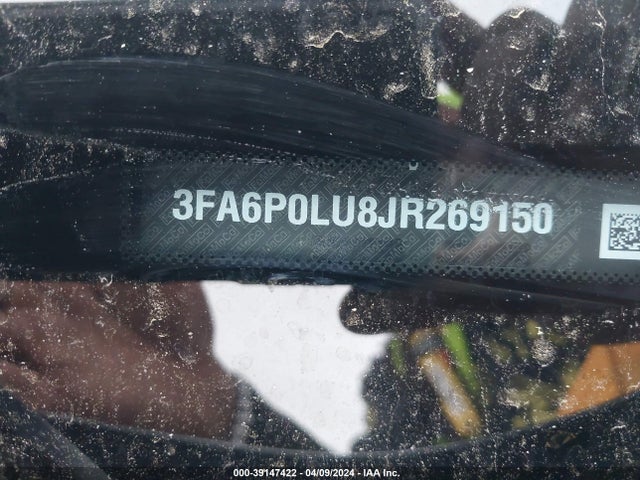 Ford Fusion Hybrid Se 2018 3FA6P0LU8JR269150 Image 9