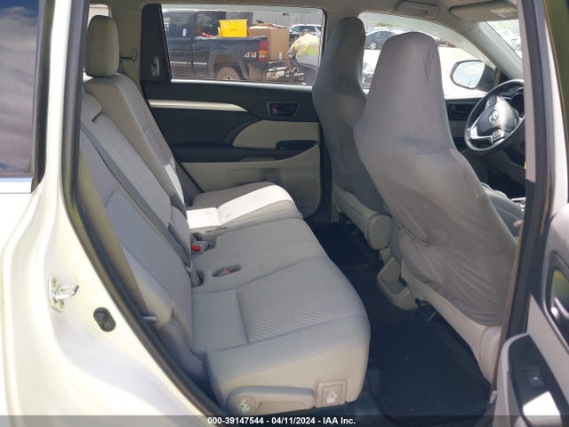 Toyota Highlander Le 2018 5TDZARFH6JS040572 Image 8