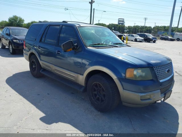 Auction sale of the 2003 Ford Expedition Eddie Bauer, vin: 1FMPU18L93LB40859, lot number: 39147592