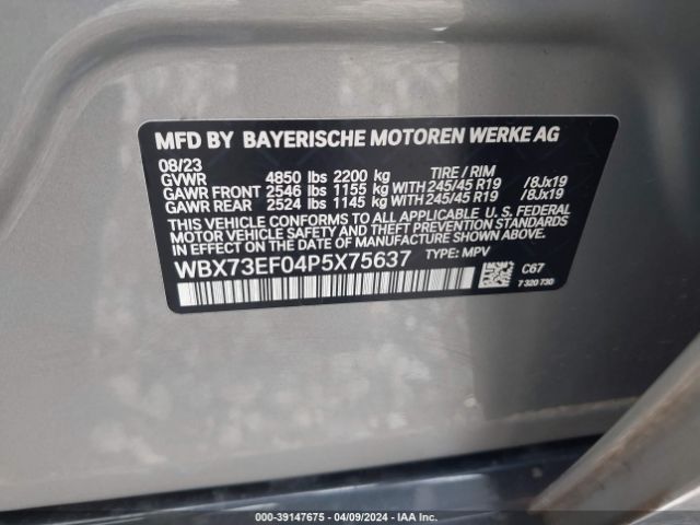 WBX73EF04P5X75637 BMW X1 Xdrive28i