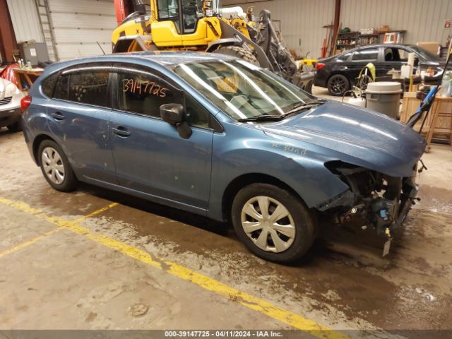 2016 Subaru Impreza 2.0i მანქანა იყიდება აუქციონზე, vin: JF1GPAA62G8227372, აუქციონის ნომერი: 39147725
