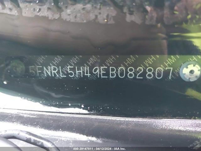 Honda ODYSSEY EX 2014 5FNRL5H49EB082807 Image 9