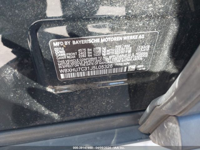 WBXHU7C31J5L05326 BMW X1 Sdrive28i