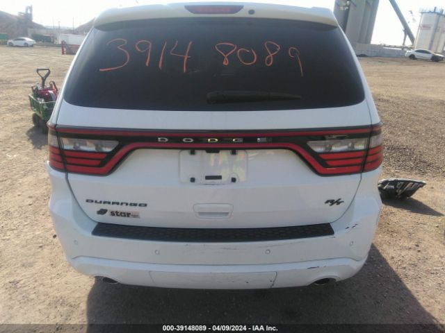1C4SDJCT8JC498280 Dodge Durango R/t Awd