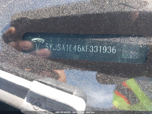 Tesla Model S 100d/long Range/p100d/performance 2019 5YJSA1E46KF331936 Image 9