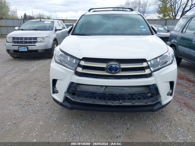 Toyota Highlander Hybrid Limited Platinum 2019 5TDDGRFH8KS055780 Image 12