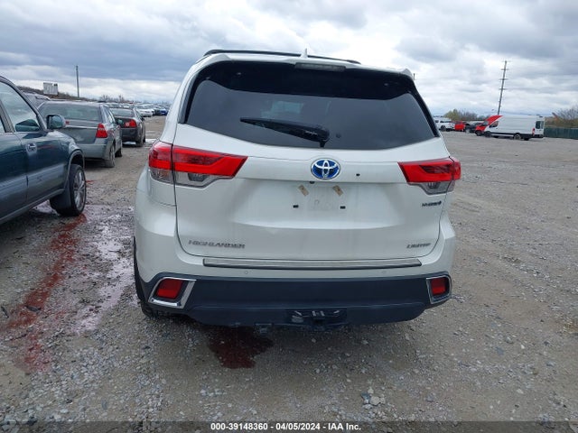Toyota Highlander Hybrid Limited Platinum 2019 5TDDGRFH8KS055780 Image 16