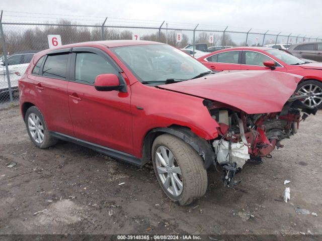 39148365 :رقم المزاد ، 4A4AR3AU6EE009401 vin ، 2014 Mitsubishi Outlander Sport Es مزاد بيع