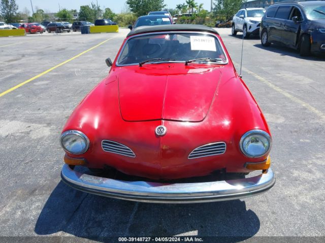 1973 VOLKSWAGEN KARMANN GHIA 1432621967        Photo 5