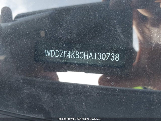 WDDZF4KB0HA130738 Mercedes-Benz E 300 4matic