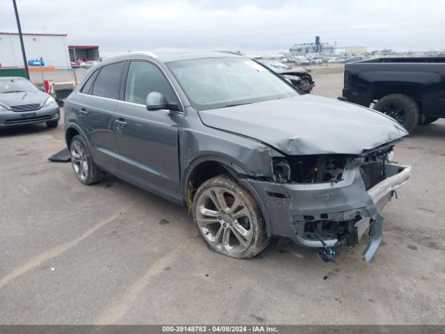 39148783 :رقم المزاد ، WA1GFCFS8FR010314 vin ، 2015 Audi Q3 2.0t Premium Plus مزاد بيع