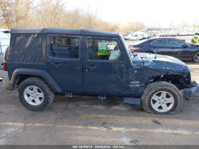 1C4BJWDG4JL862282 Jeep Wrangler Jk Unlimited Sport S 4x4