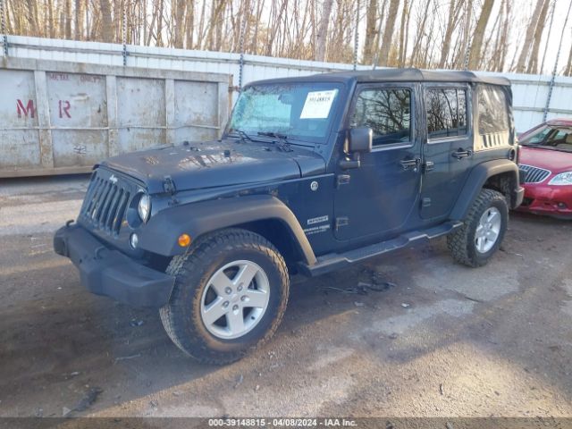 1C4BJWDG4JL862282 Jeep Wrangler Jk Unlimited Sport S 4x4