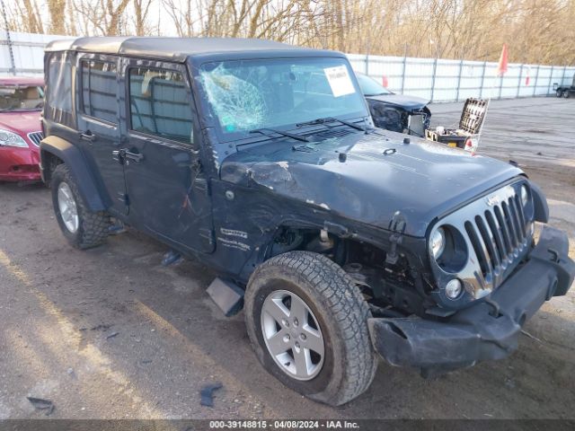 1C4BJWDG4JL862282 Jeep Wrangler Jk Unlimited Sport S 4x4