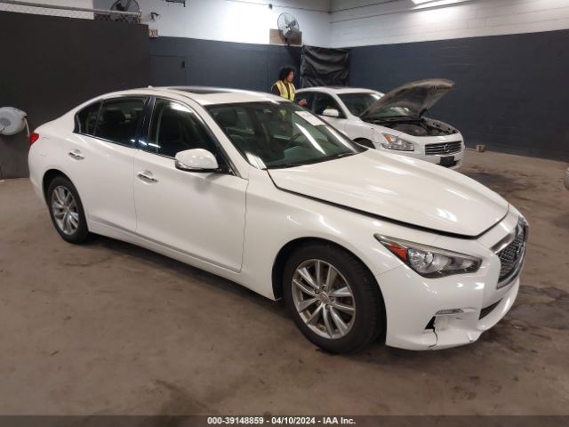 39148859 :رقم المزاد ، JN1EV7AR5GM341509 vin ، 2016 Infiniti Q50 3.0t Premium مزاد بيع