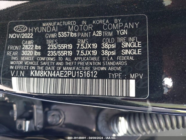Hyundai Ioniq 5 Sel 2023 KM8KN4AE2PU151612 Image 9