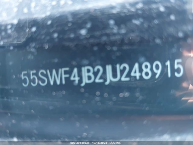 55SWF4JB2JU248915 Mercedes-Benz C 300