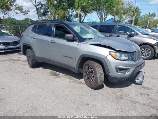 Auction sale of the 2020 Jeep Compass Trailhawk 4x4, vin: 3C4NJDDB3LT189532, lot number: 39149066
