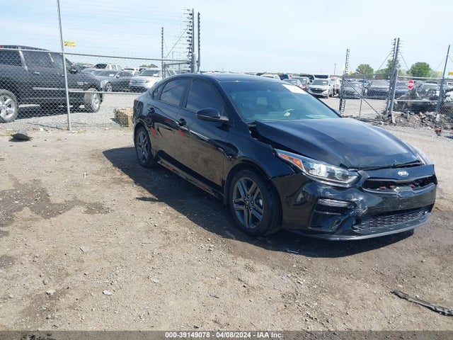 39149078 :رقم المزاد ، 3KPF34AD0ME375555 vin ، 2021 Kia Forte Gt-line مزاد بيع