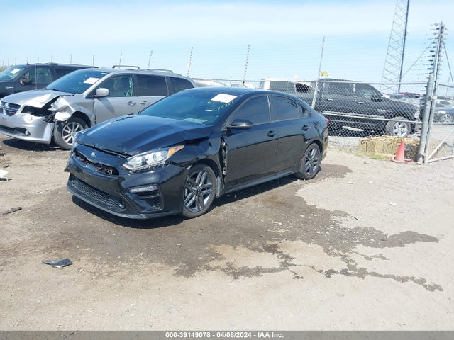39149078 :رقم المزاد ، 3KPF34AD0ME375555 vin ، 2021 Kia Forte Gt-line مزاد بيع