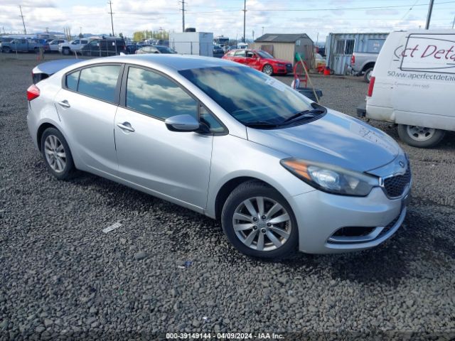 Auction sale of the 2015 Kia Forte Lx, vin: KNAFX4A67F5256726, lot number: 39149144