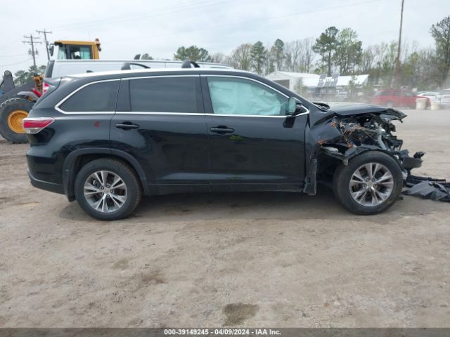 5TDJKRFH7FS221097 Toyota Highlander Xle V6