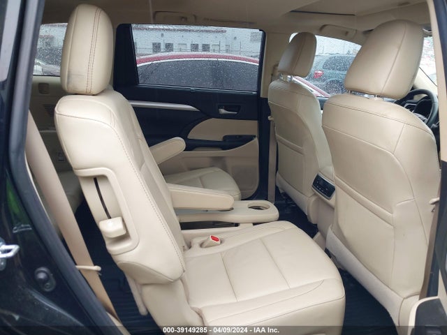Toyota Highlander Xle 2017 5TDKZRFH1HS523374 Image 8