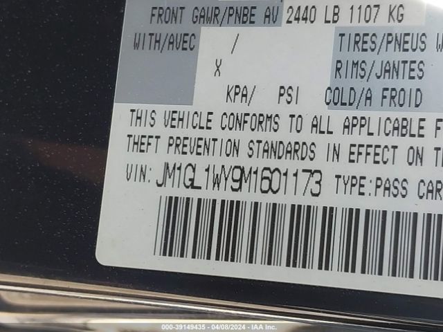2021 MAZDA MAZDA6 JM1GL1WY9M1601173 Photo 8