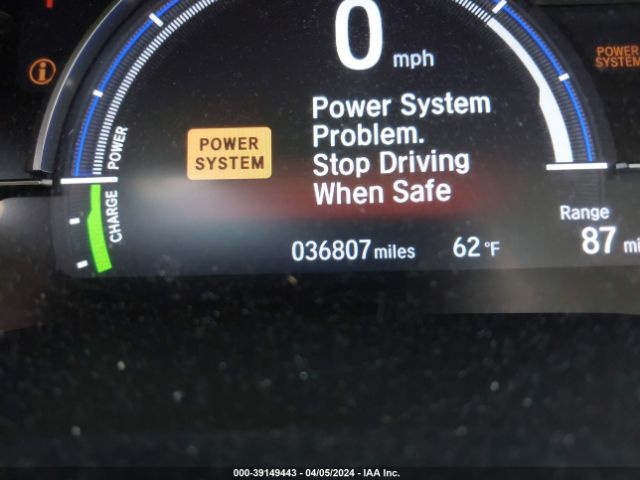 JHMZC5F32MC002185 Honda Clarity Plug-in Hybrid Touring
