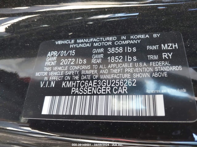 Hyundai Veloster Turbo R-spec 2016 KMHTC6AE3GU256262 Image 9