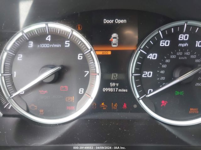 19UUB1F59JA010026 Acura Tlx Tech Pkg